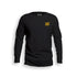 FF Yellow Logo Black Full Sleeve T-Shirt (Left Pocket)