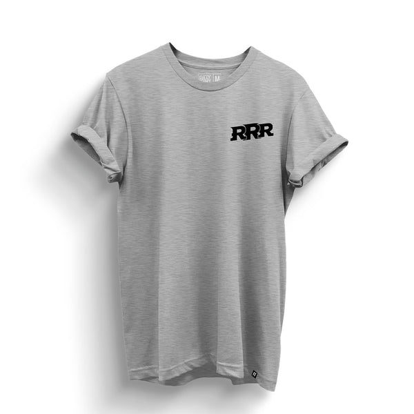 RRR Logo Minimal Melange T-Shirt (Left Pocket)