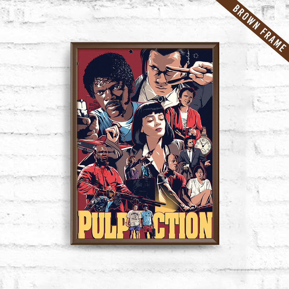Pulp Fiction Tribute Poster