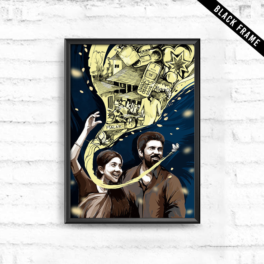 Poster Premam Movie Online Premam Tribute Poster