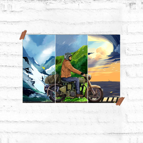 Bikers Posters - The Nomad