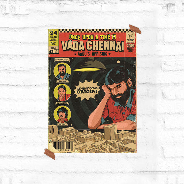 Vada Chennai - Comics Poster