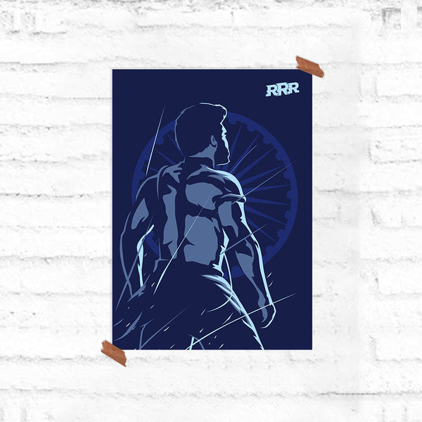 RRR Water Pose Poster