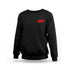 RRR Logo Minimal Black Sweatshirt