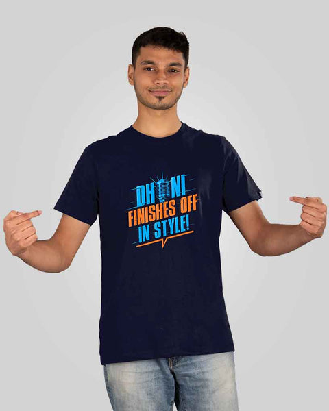 thala dhoni t shirt