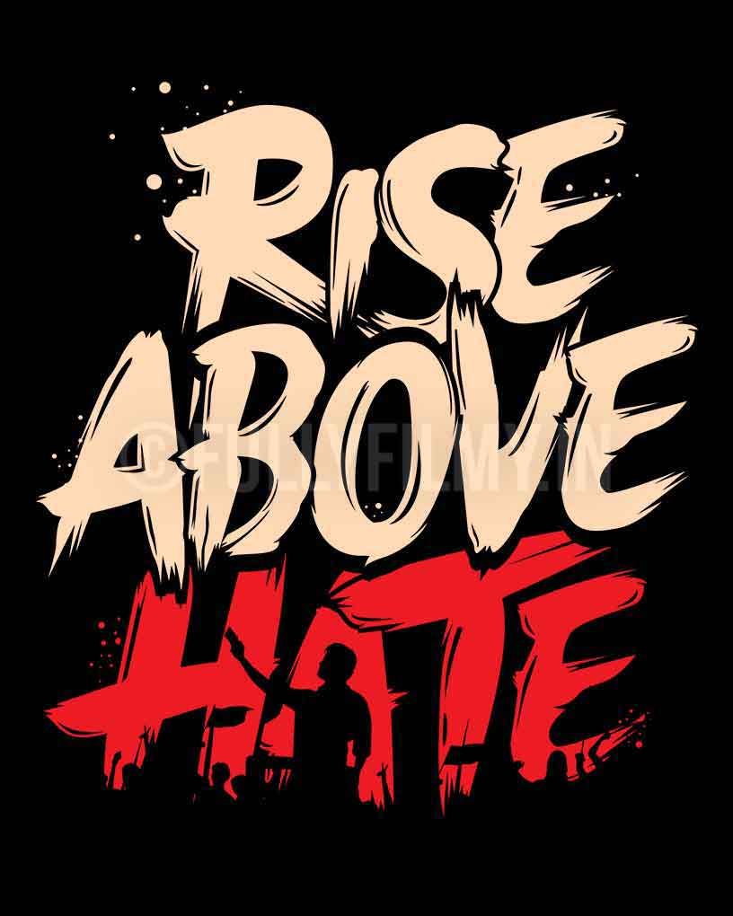 Rise Above Hate - Thalapathy T-Shirt