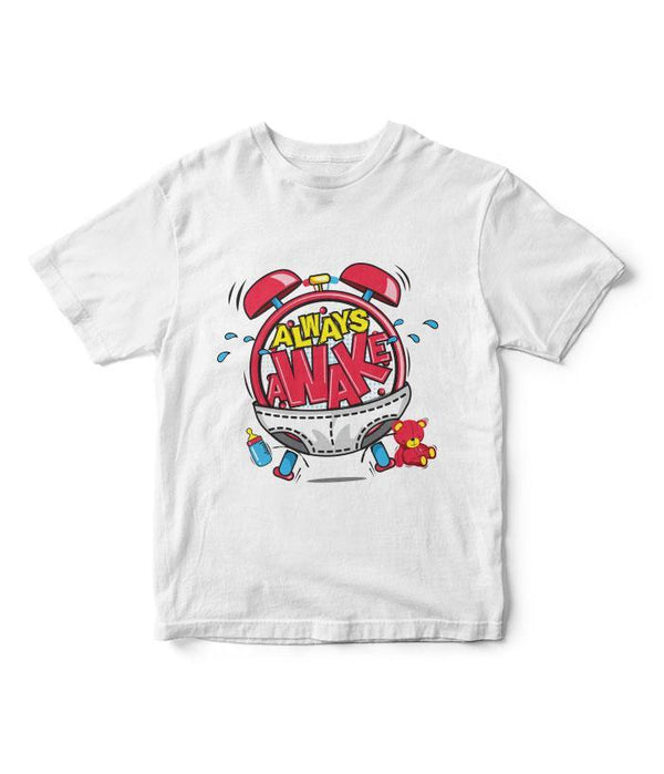 Always Awake Kids T-Shirt - Fully Filmy
