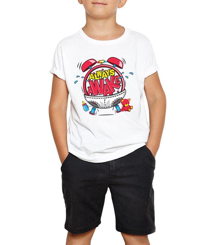 Always Awake Kids T-Shirt - Fully Filmy