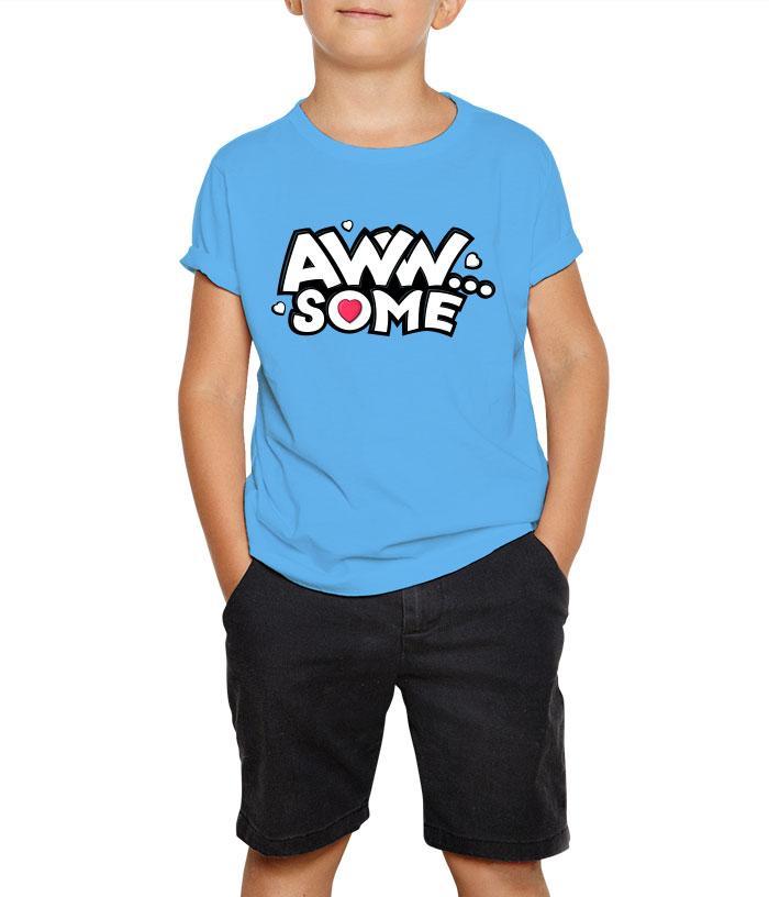 Awwsome Kids T-Shirt - Fully Filmy