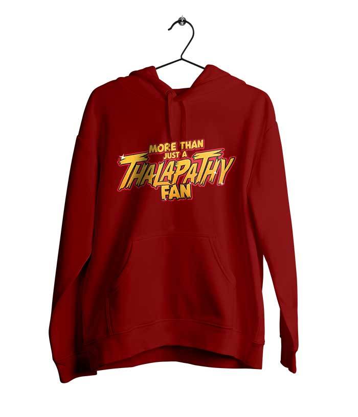 Thalapathy Fan Hoodie - Fully Filmy