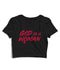 God Is A Woman Crop Top - Fully Filmy