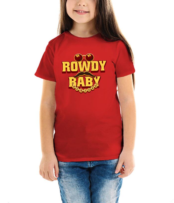 Rowdy Baby | Maari 2 Official Kids T-Shirt - Fully Filmy