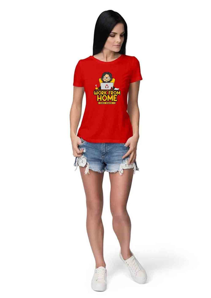 Work From Home T-shirt - Fully Filmy