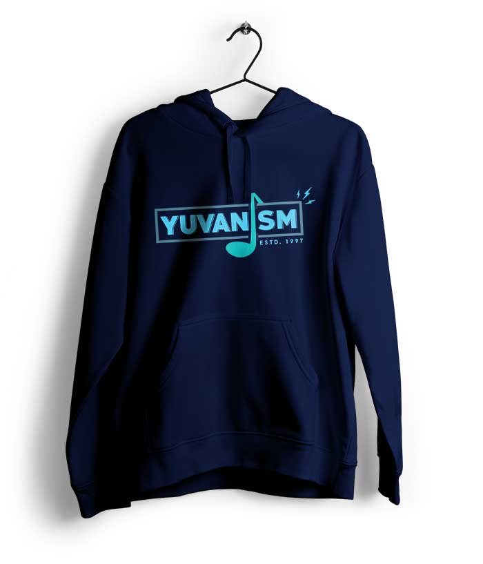 Yuvanism Musical Note Hoodie - Fully Filmy